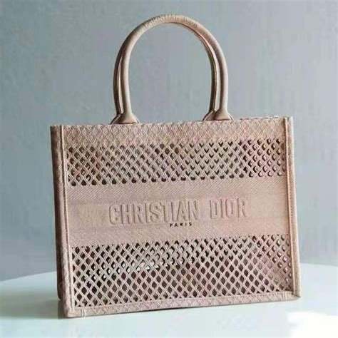 dior mesh book tote|Dior carryall tote.